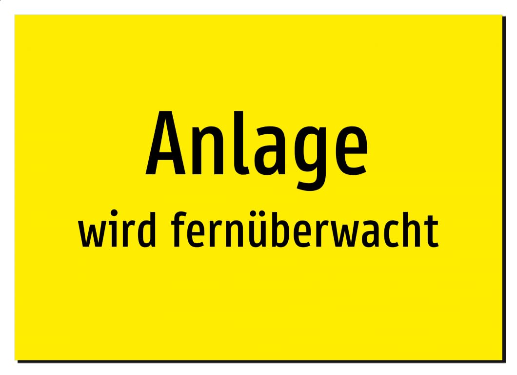 41670-DE-T-07 | Anlage - wird fernüberwacht