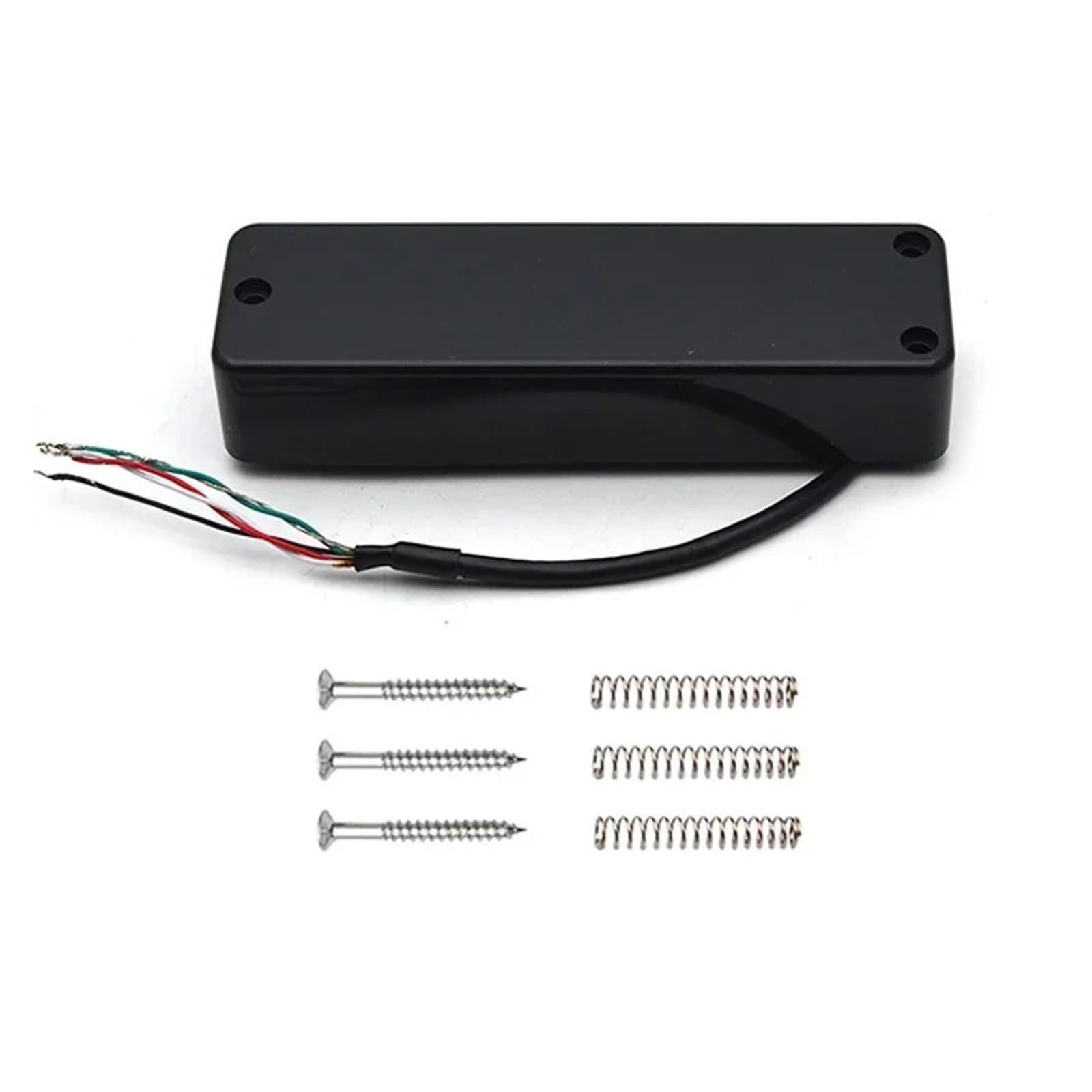 Sealed Soapba 3 Hole Bass Guitar Pickup 5 String Double Coil Humbucker Pickup 108.5 * 32mm Ceramic Magnet Bass Guitar Accessories