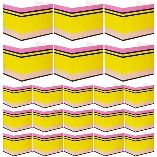 24pcs Privacy Folders for Students, Classroom partition Desk Privacy Barrier,Ideal for Both Home and Office, it Blocks External Distractions and Serves as The Perfect Barrier for Studying