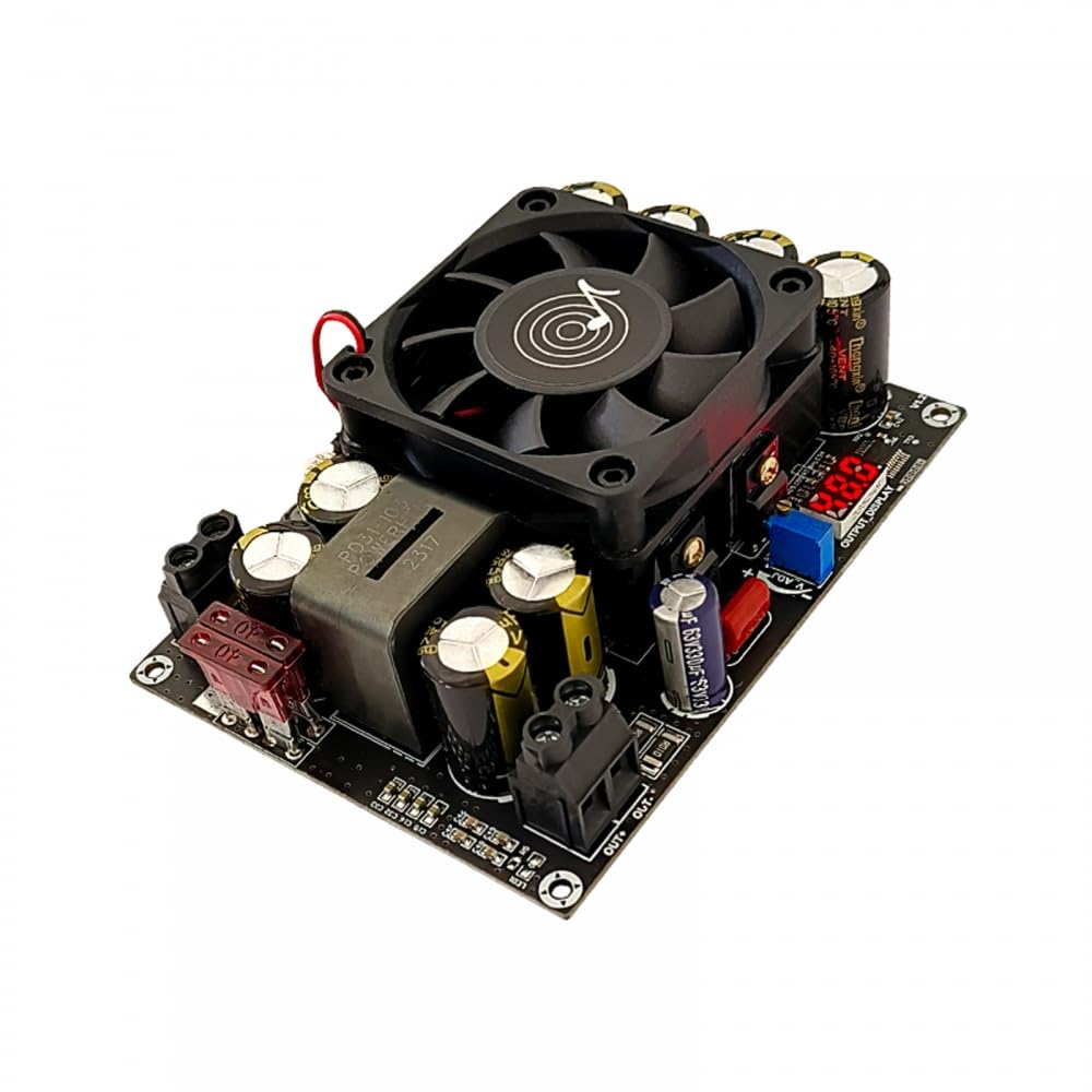 DONGKER ZK-PW500 500W DC-DC Step Up Special Power Supply Module 11 V-27 V auf 11 V-50 V einstellbarer Spannungstransformator Mit Spannungsanzeige