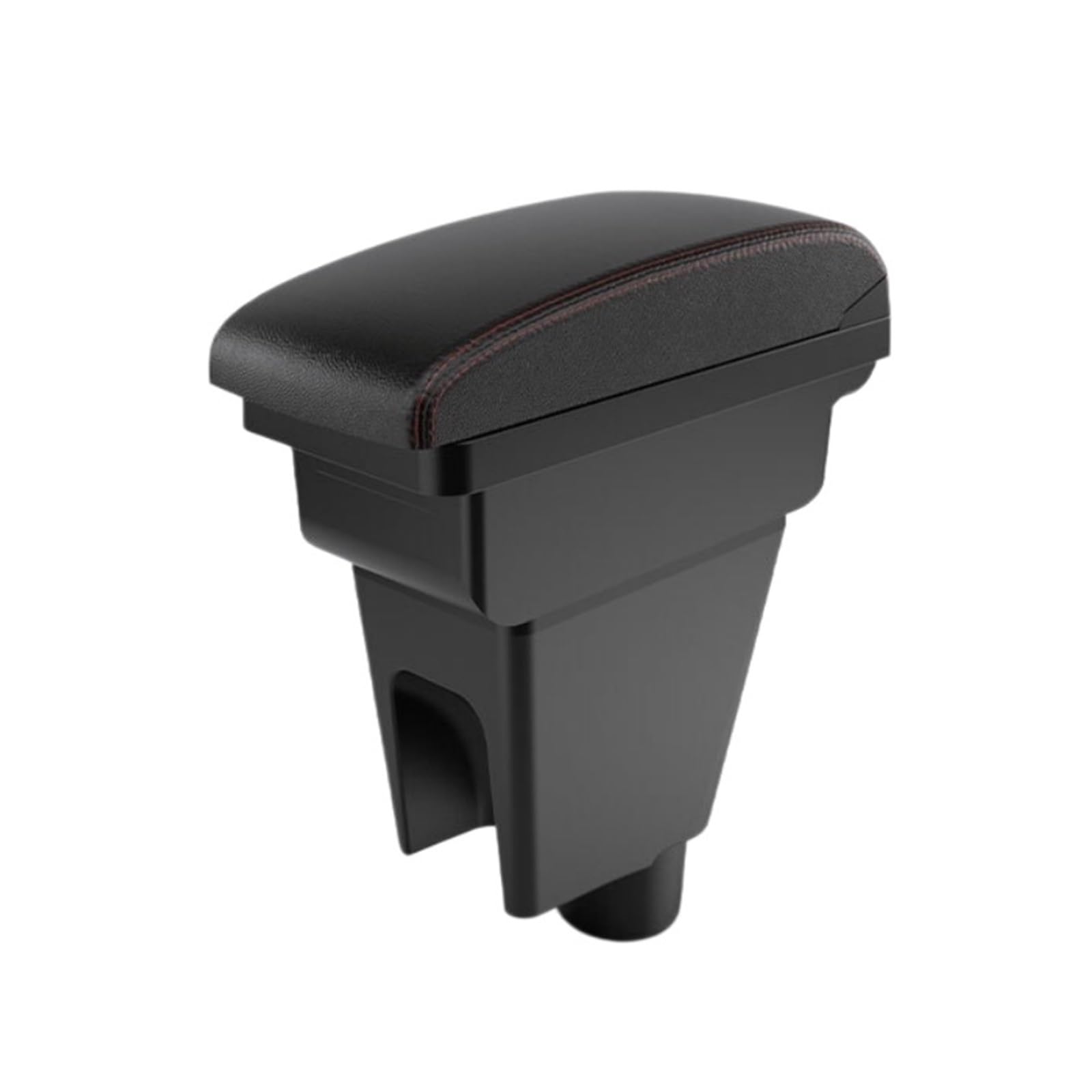 Nymzooi Car Armrest Storage Box Mat For Chevrolet For Spark Ⅲ 2009-2025 M300 Console Storage Box(A1 Red line no USB)