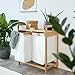 Lumaland Estantería de Baño en Bambú con Cestas para la Colada -...