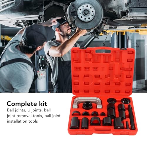 Extraction de rotule grippée facilitée par ce kit de presse 21 pièces