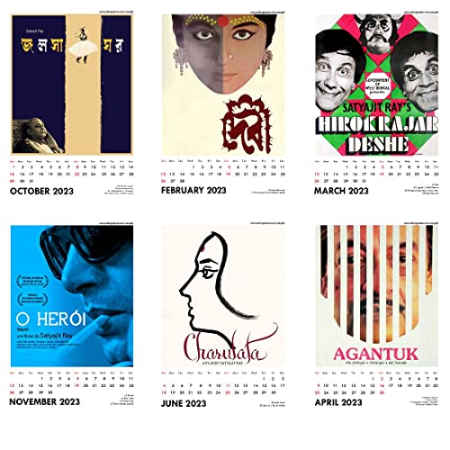 Image of Tallenge - Satyajit Ray - 2026 Desk Calendar - 6 x 9 Inches for Home & Office (Paper, Desk Calendar)