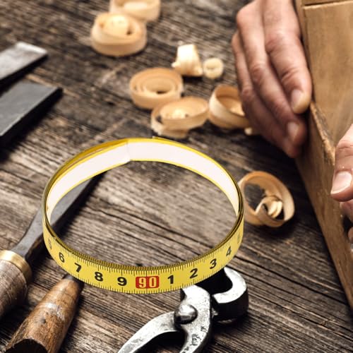 Cinta Métrica Adhesiva Autoadhesiva 1m con Escala en Pulgadas y Cm miniatura 6