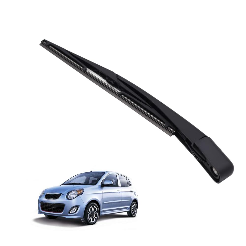 AMHVMU Rear Windscreen Wiper Blade Arm Set Fit For KIA Morning 2011-