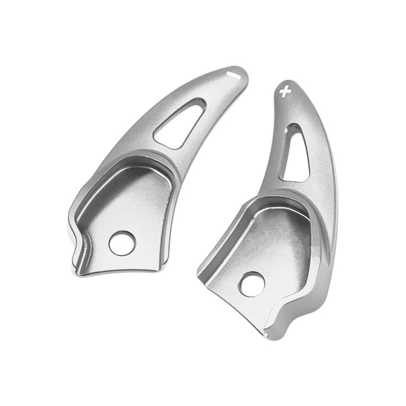 Elekmpmgtd Silver Steering Wheel Shift Paddle Shifter Extensions For Grand Cherokee 2018 2019 2020 Car Steering Wheel(Silver)