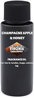 Champagne Apple & Honey Fragrance Oil (Our Version of The Brand Name) (1 oz Bottle) for Candle Making, Soap Making, Tart Making, Room Sprays, Lotions, Car Fresheners, Slime, Bath Bombs, Warmers……