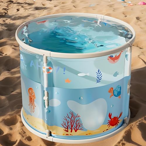 Bañera de hielo y ducha grande para baños pequeños sin espacio y exterior 4