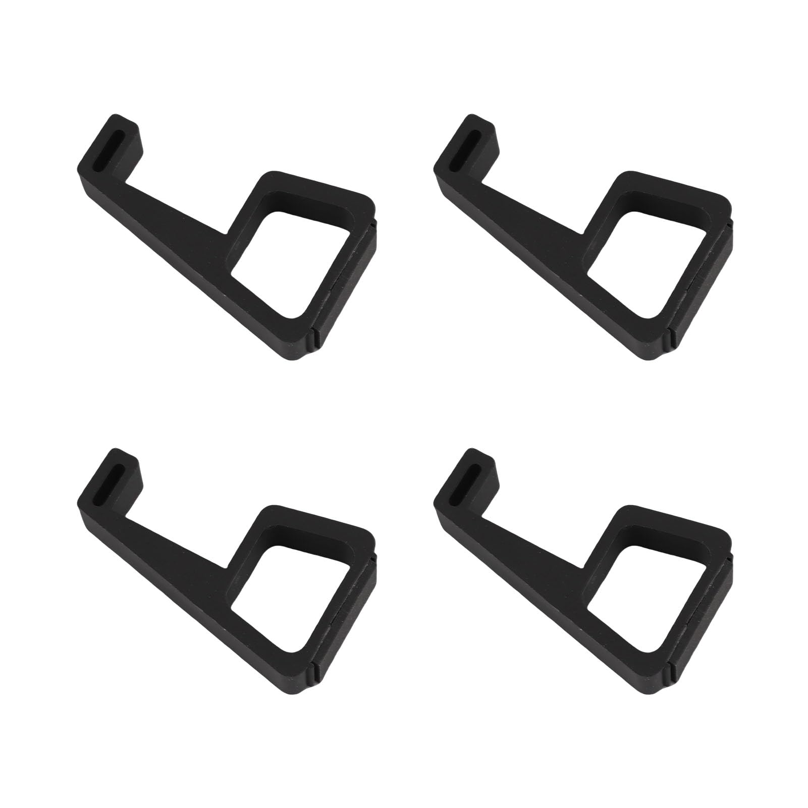 Piedini di Raffreddamento della Staffa per Console Slim, Supporto Orizzontale per Console di Gioco, Piedini di Supporto Rialzati Orizzontali Gambe di Raffreddamento del (Nero)