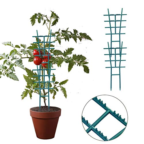 Nedyet 2 stuks tuinplanten steunkooien, klimrek outdoor plantenframe stand groeihulp voor tuin klimplanten bloemen… - Afbeelding 7