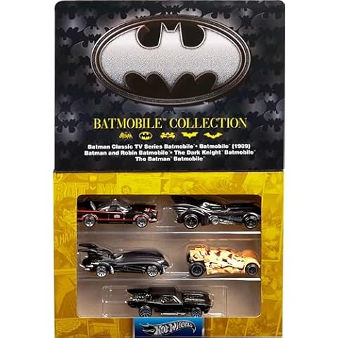 Hot Wheels 85th Anniversary Batmobile Set Cover