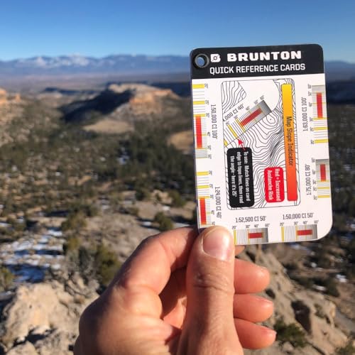 Brunton TruArc 20 Field Kit brújula y tarjetas miniatura 6