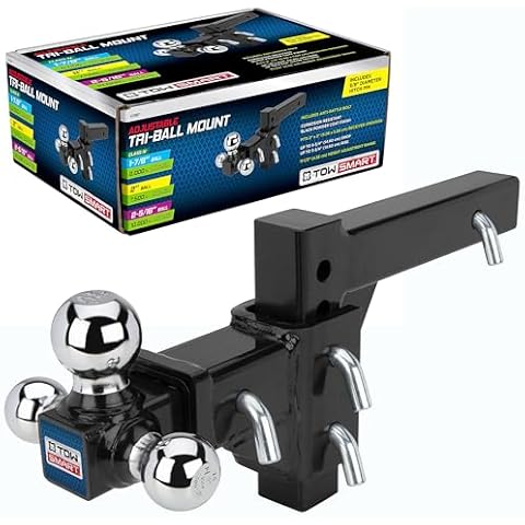 TowSmart Adjustable Tri-Ball Hitch Cover