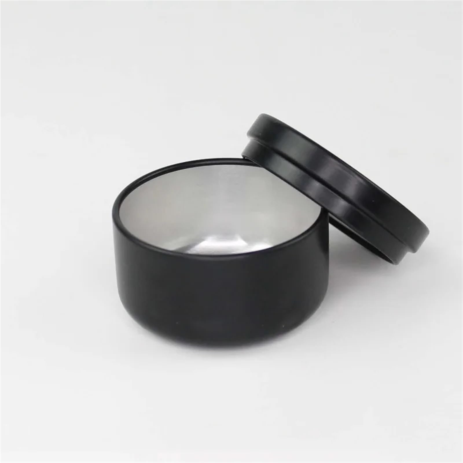 Aluminum Candle Jars | Multicolor 100 Pcs for Candle Making and Aromatherapy: Aluminum Candle Tins(Black)