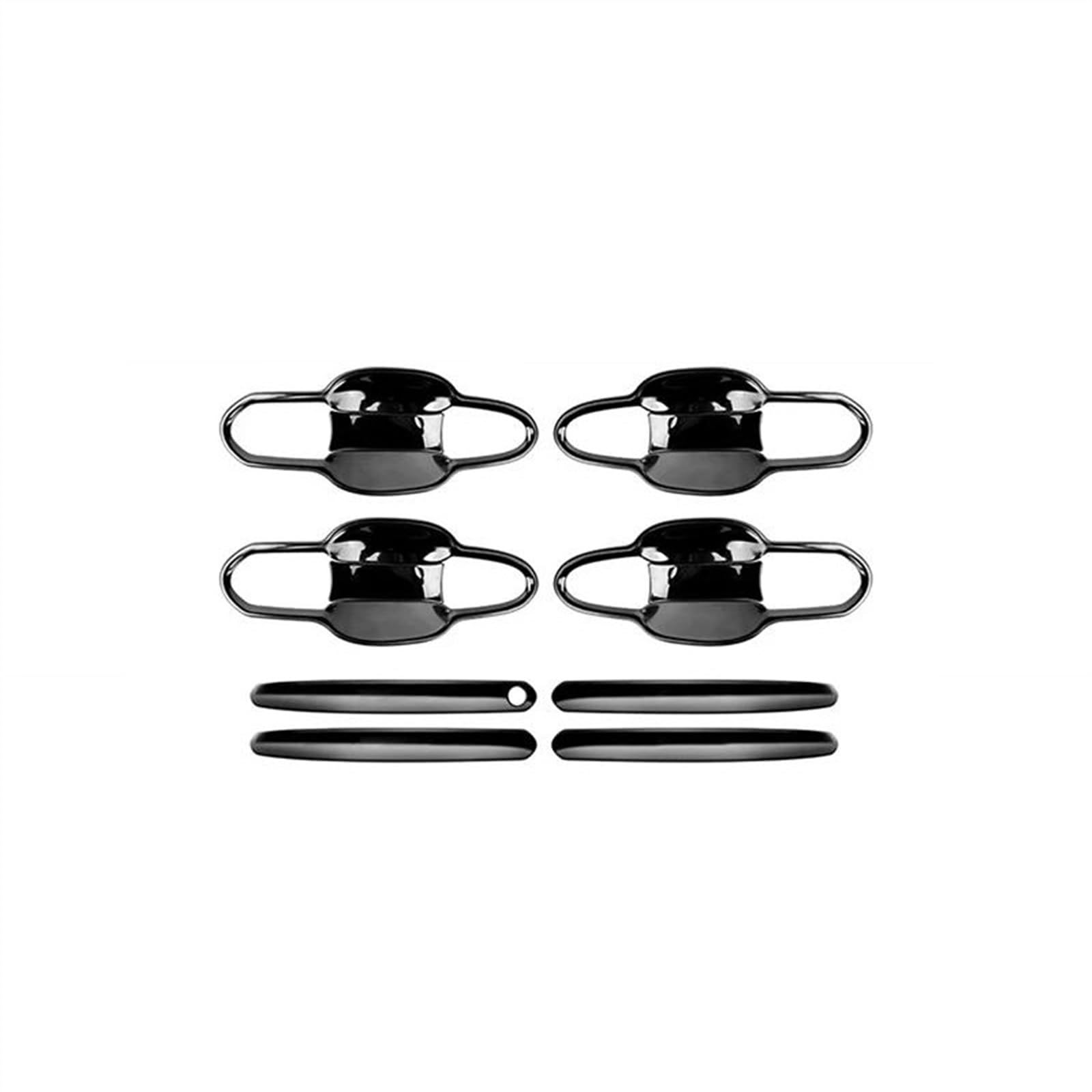 Kjhopy A Car Ccessories Exterior Door Handle Bowl Trim Cover Frame For Toyot Rav4 2019 2020 2021 2022 2023 Rav 4 Xa50 Exterior Door Handle(A)