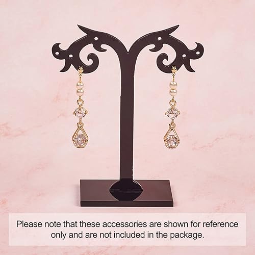 Miniatura 3 de 20 dijes de diamantes de imitación de circonita, Zirconia cúbica Platino Diamante de imitación