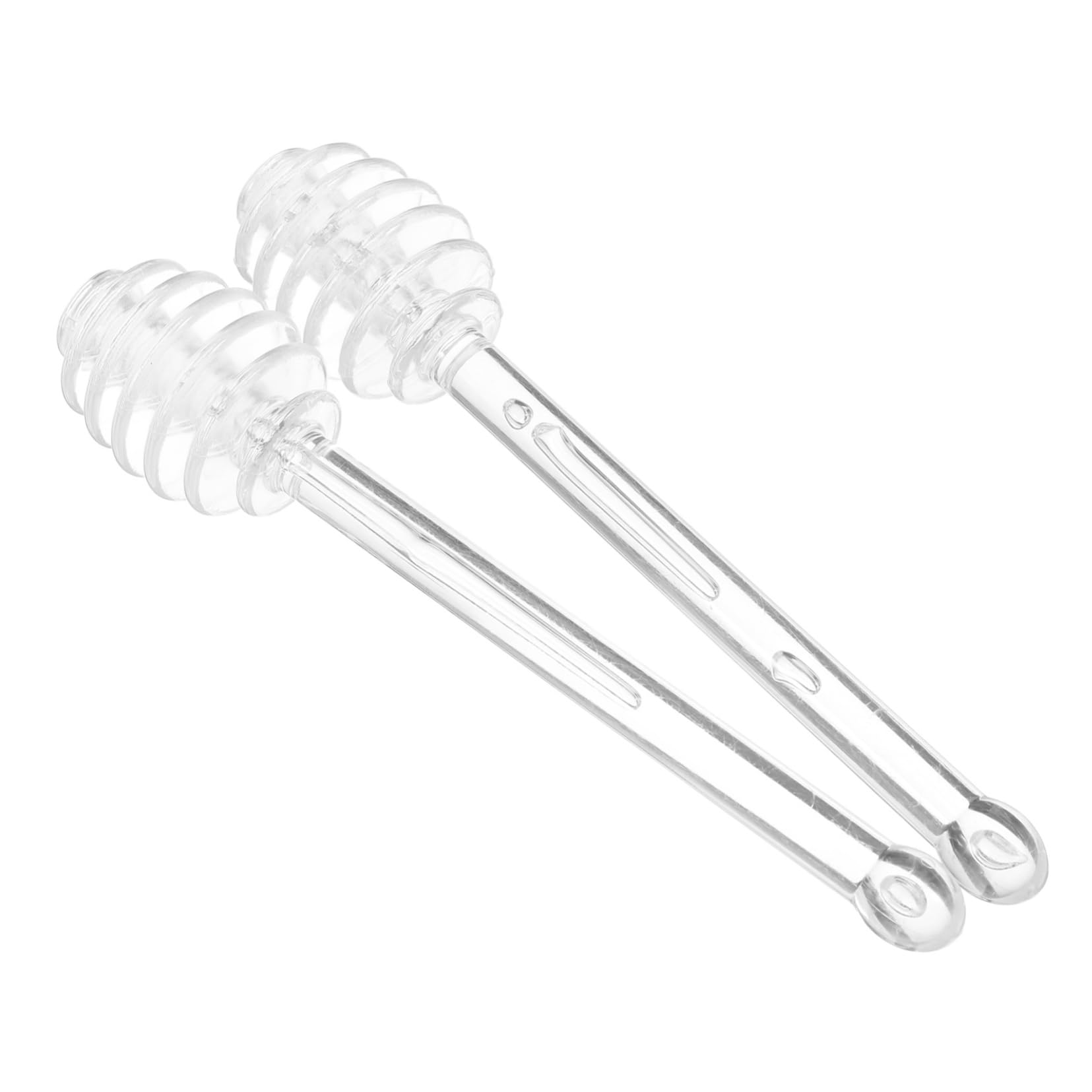 KICHOUSE Effortless Honey Mixing 2pcs Stainless Steel Honey Stirring Stick Versatile