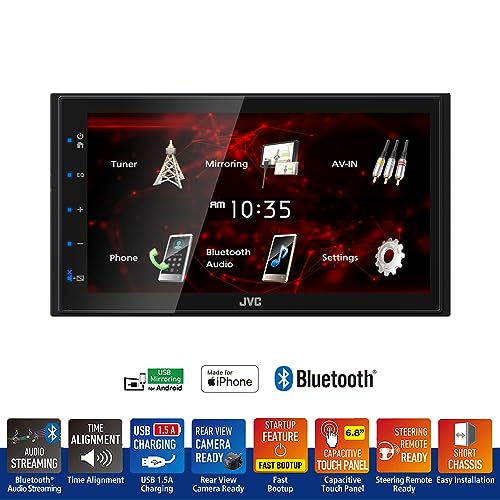 Radio con Pantalla Táctil 6.8" Bluetooth JVC miniatura 7