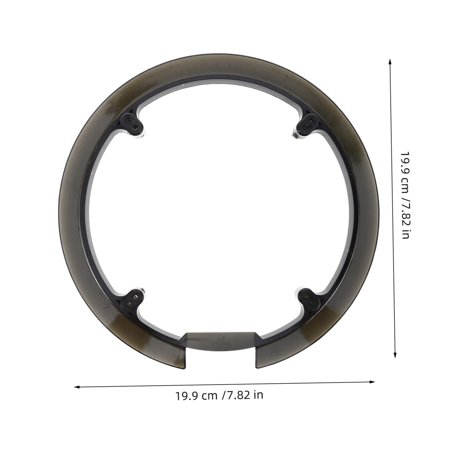 OSOLADY Bike Chain Wheel Protector Universal Fit /44t Resin Chain Guard Cover Easy Installation Stylish