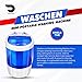 DENSORS Portable Single Tub Washer - The Laundry Alternative - Washing Capacity Less Than 1.2Kg - Portable Clothes Washer For Small Clothes Like Socks, Undergarments Etc - Travel Washing Machine