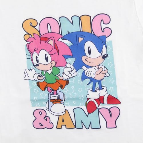 Sonic The Hedgehog Girls' Amy Rose and Sonic Youth Video Game T-Shirt3