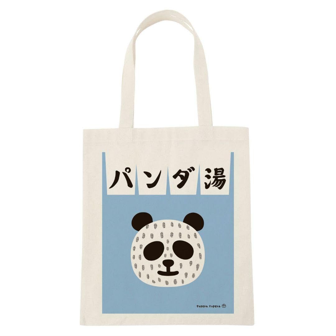Amazon.co.jp: ONE ECO PROJECT パンダ銭湯トートバッグ エコ