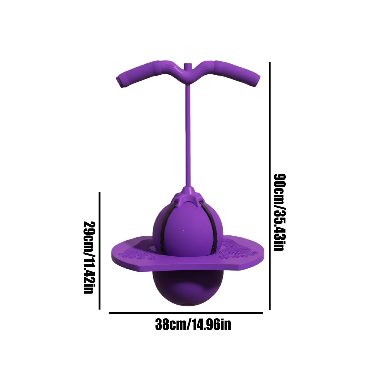 Jump Joy Balance Kinder, 38x29x90cm Sport Spielzeug Zum Training Der Sprungkraft, Hochspringender Ball Für Hohe Sprünge, Ball Für Körperliches Training Und Koordination - 5