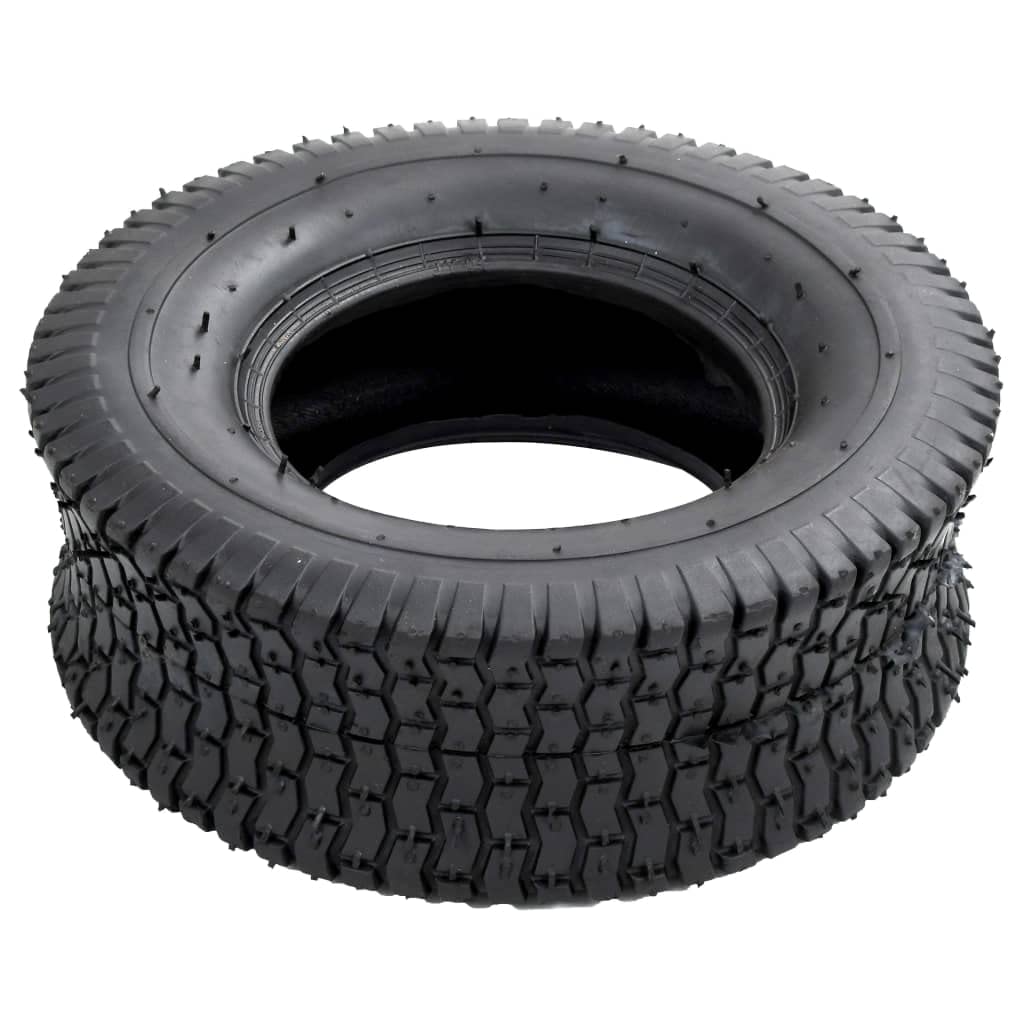 Mangloder Schubkarrenreifen 13 x 5.00-6 4PR Gummi pannensicher, 30 cm Außendurchmesser, 140 kg Tragkraft für Schubkarre, Sackkarre, Garten, Bau, Hof, Landwirtschaft, Outdoor Transport