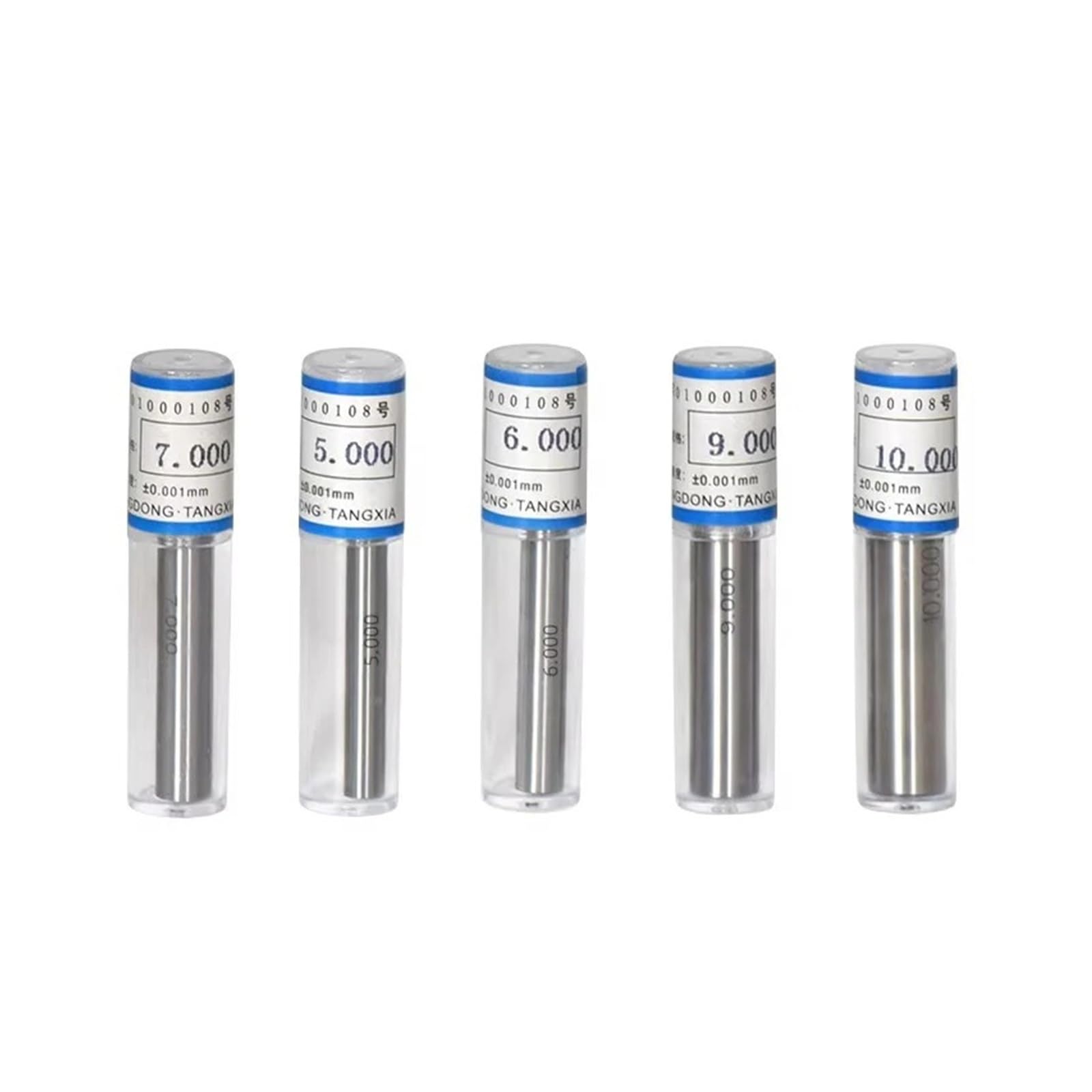 1 szt. Precyzyjny stalowy miernik sworzniowy o zakresie 1 Mm-10 Mm, narzędzia do obróbki metalu Precyzyjny pomiar(40mm)