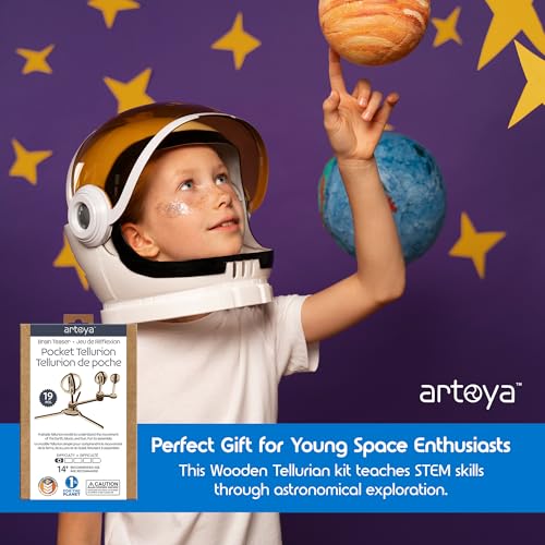 image for Artoya Pocket Tellurion – Solar System Kit for School Project, Orbit