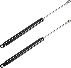 X AUTOHAUX Molle a gas da 300 mm/150 kg/15 kg, in acciaio al carbonio