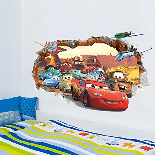 Lightning McQueen Decal for Kura Bed , McQueen Sticker Kids for
