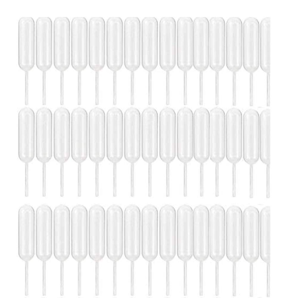 200 PCS Pipettes,4ml Liquid Dropper Pasteur Pipettes,Clear Translucent
