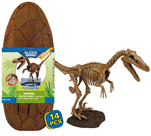 Geoworld Jurassic Eggs - Assembly Set - Velociraptor