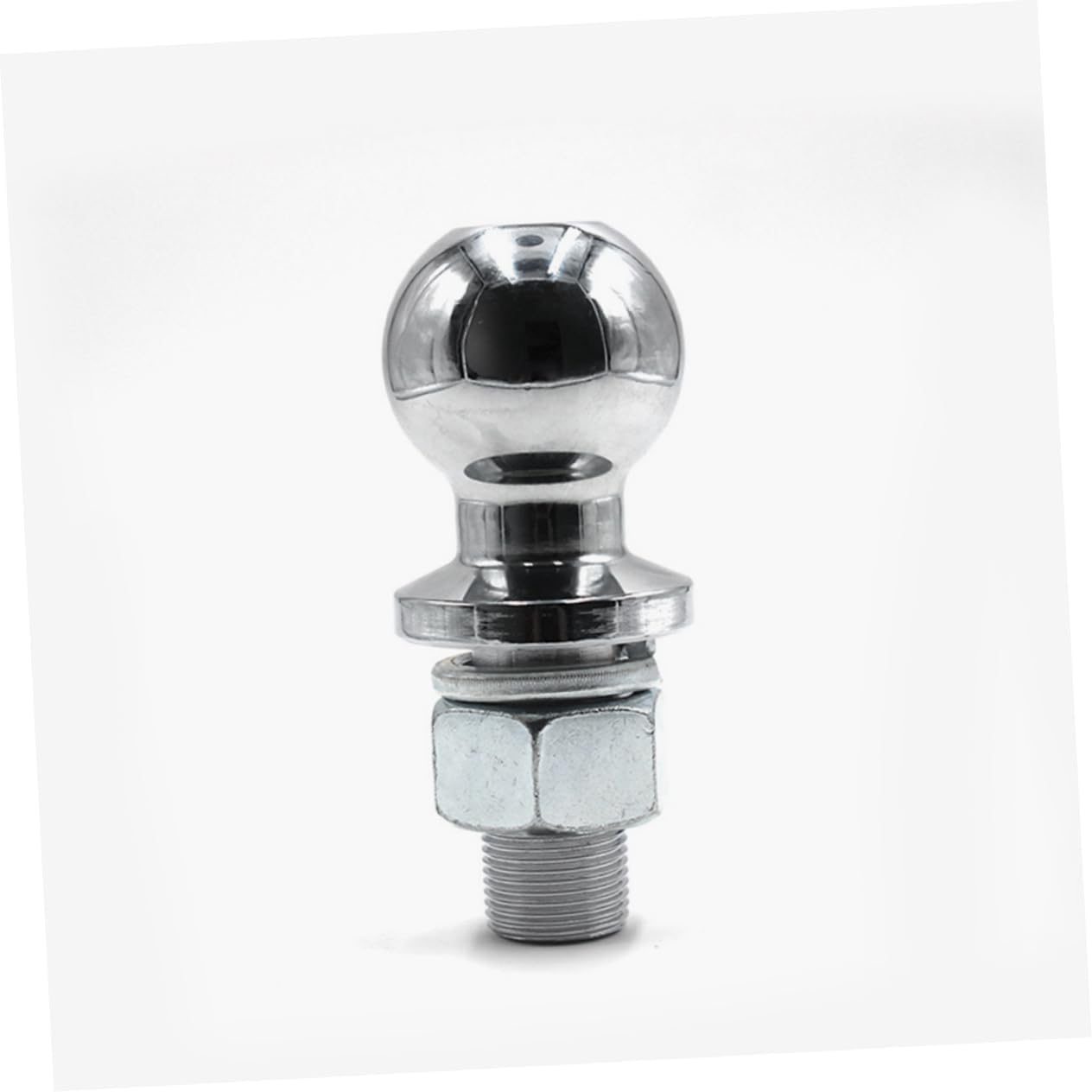 2pcs Trailer Ball Tow Ball Replacement for Hitch Thread Capacity Durable Strong Quick Installation for Secure Towing Reliable Trailer Hitch Accessory