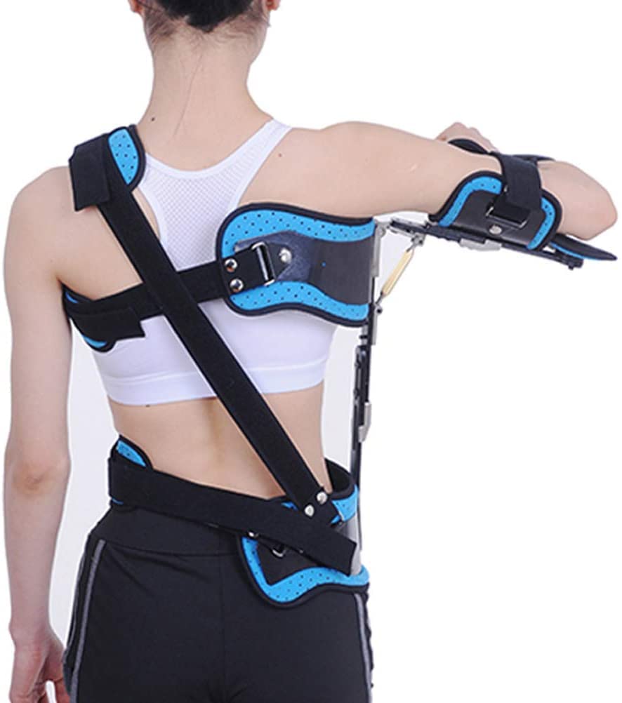 Inmovilizador De Hombro Ajustable, Soporte para Codo, Cabestrillo para Brazo, Ortesis De Abducción De Hombro para Fracturas Y Dislocaciones, Soporte para Fijación De Hombro.