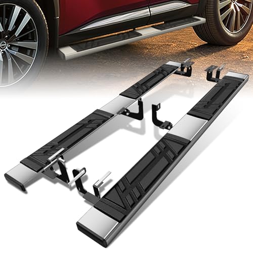 Estribos laterales acero inoxidable para Nissan Pathfinder