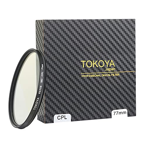Image of Welborn 77MM Polarising Filter Circular Polarizing CPL - Great Optics, Multi-Coated, Enhanced Color & Contrast and Your Photography
