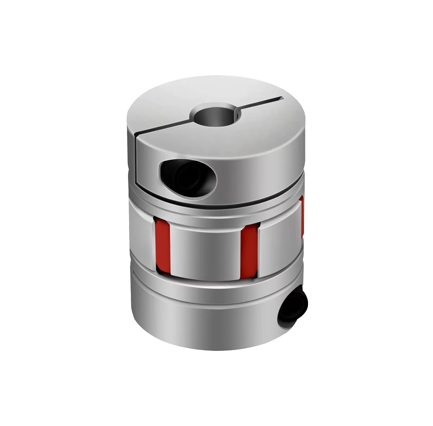 D80L114 Flexible Plum Clamp Coupler D80L114 Shaft Size Jaw Shaft Coupling 10/12/14/16/18/20/22/24/25mm Couples 1Pcs(35X40)