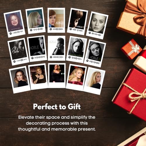 Image of Funk You Store Adele Polaroids | Adele Songs Mini Poster Kit (Set of 15) | Adele's 19, 21, Hello and more Polaroids Size (8 x 6 cm) Posters for Phone Accessories, Bedroom, Office, room decoration