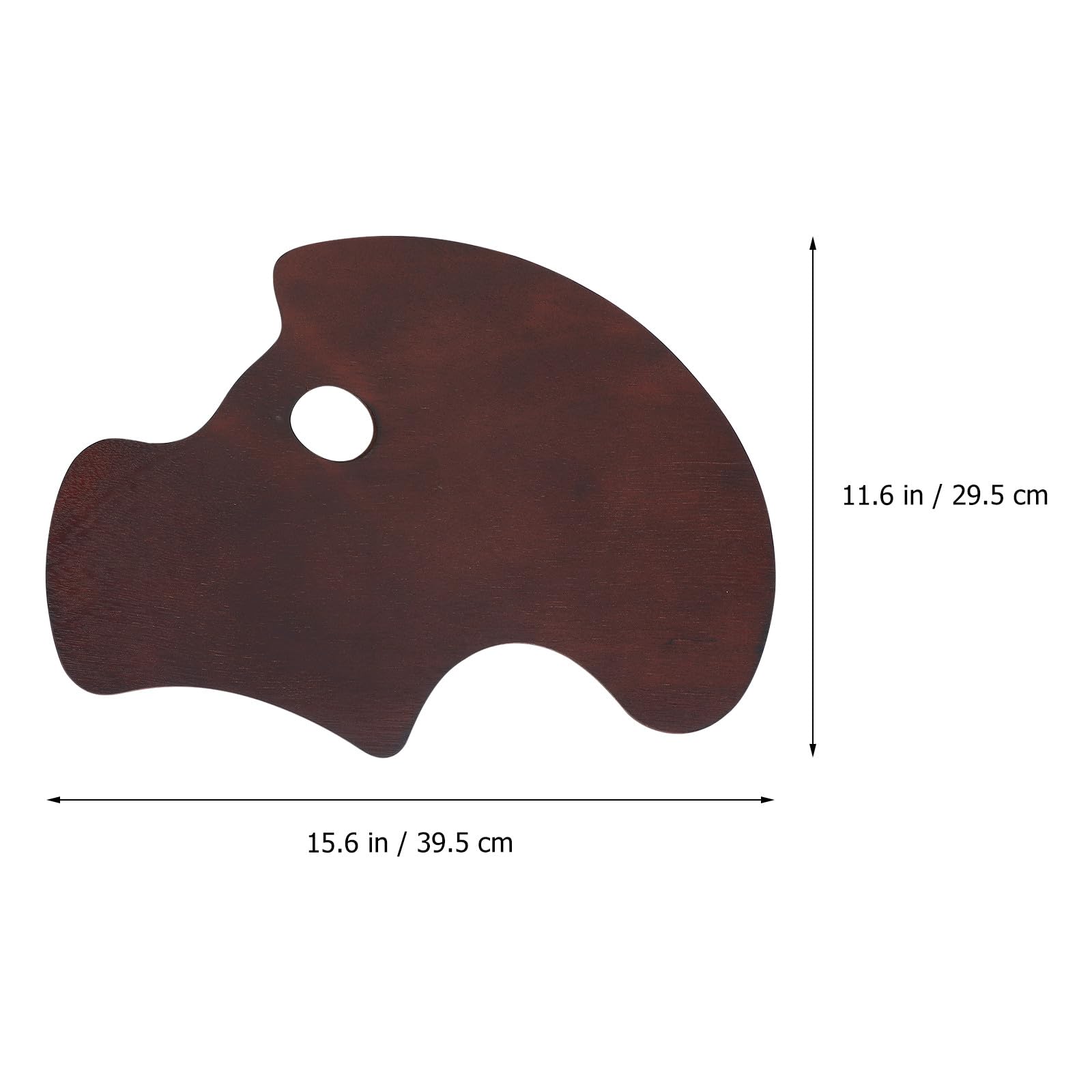 HOMOBABE de Madera Ligera para Mezclar Colores, Bandeja Fácil de Transportar Adecuado para Pintura Artística en y