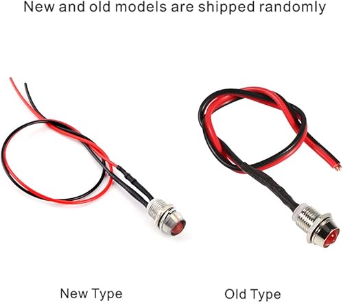 Miniatura 4 de Fydun Luz indicadora LED, 4 bombillas LED de 12 V para salpicadero, luz indicadora de luz de advertencia para automóvil, camioneta, camión, barco