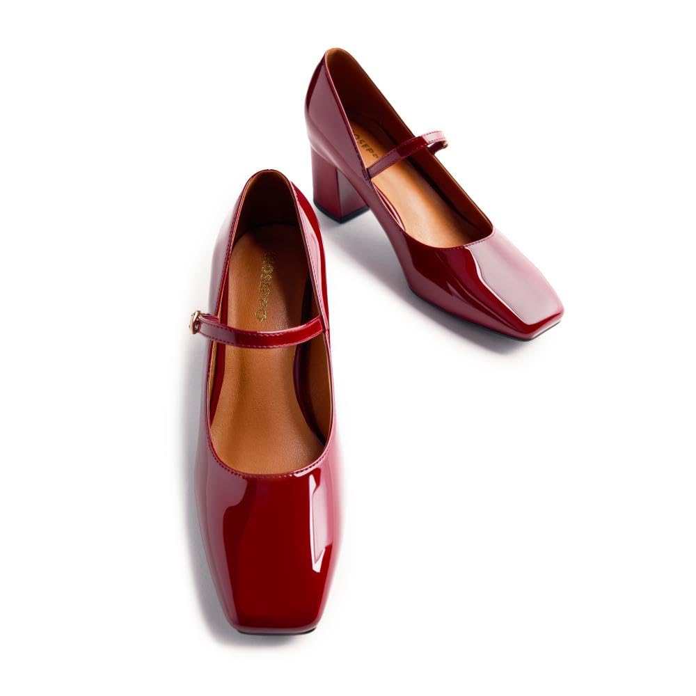 Scarpe Tacco Effetto Vernice Windham