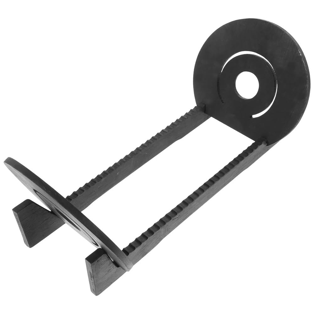 Espositore per CD in legno e supporto per dischi in vinile, scaffale da scrivania per album, documenti e organizzazione della sala musicale, elegante organizer nero