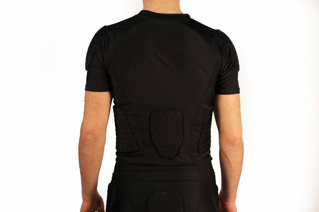 BARNETT FS-09 T-Shirt Manches Courtes de Compression, 4 pièces intégrées, Football américain (M)