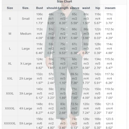 Mens Pajama Set Long Sleeve Button Down Notch Collar Nightwear Sleep Set - image 4