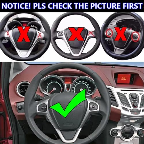Bouton commande volant bleu Ford Fiesta régulateur trajets autoroute