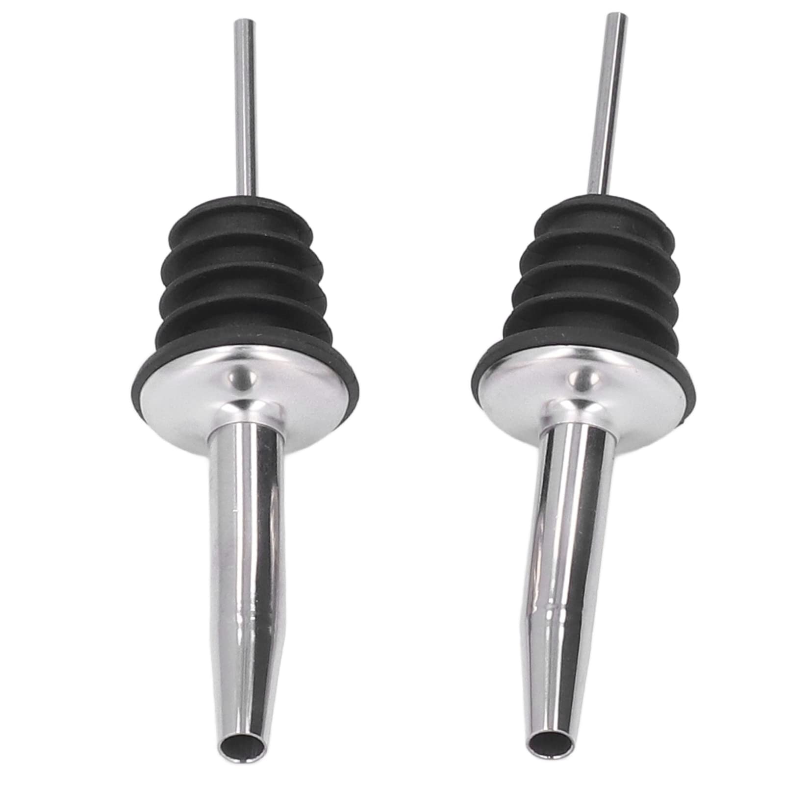 AMONIDA Cocktail Shaker Set en Acier Inoxydable, Outils de Mélange (SILVER)