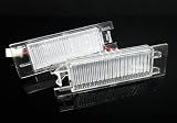 2x oświetlenie tablicy rejestracyjnej LED białe oświetlenie tablicy rejestracyjnej do Fi-at 500L 600 Brava Bravo Croma Doblo Grande Punto Linea Punto Evo Multipla Marea Tipo Je-ep Renegade